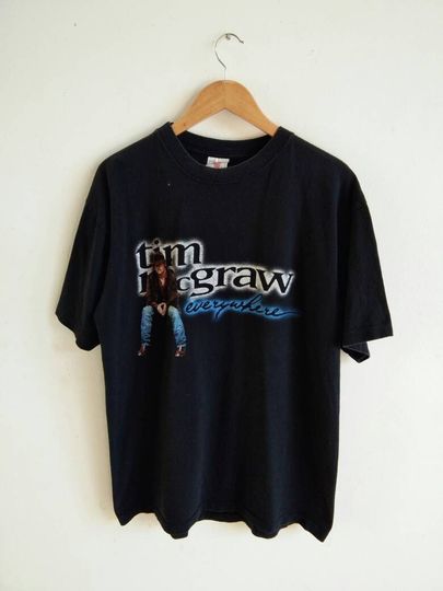 Vintage 90s 1997 Tim McGraw Concert Tour T-shirt