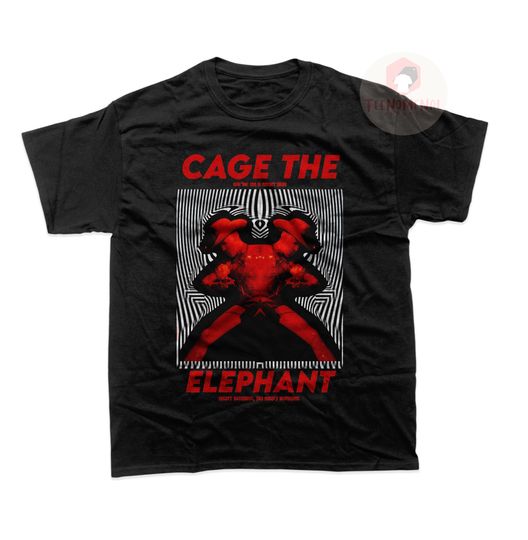 Cage The Elephant Unisex T-Shirt - Indie Music Band Tee - Cigarette Daydreams Album Merch - Gift for Rock Music Fans