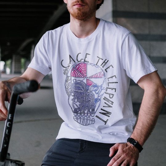 Cage The Elephant Album Cover T-Shirt - Cage The Elephant Shirt, Cage The Elephant Tour, Rock Band Music