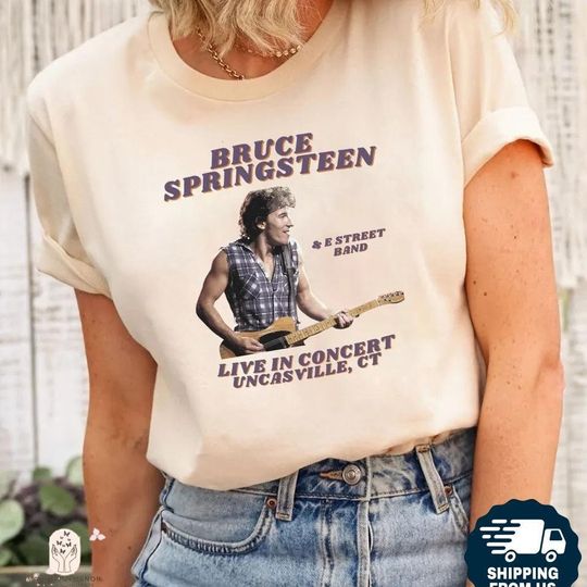 Discover Bruce Springsteen Shirt, Bruce Springsteen And The Estreet Band T-Shirt, Bruce Springsteen Fan Merch, Bruce Springsteen 2024 Tour Shirt