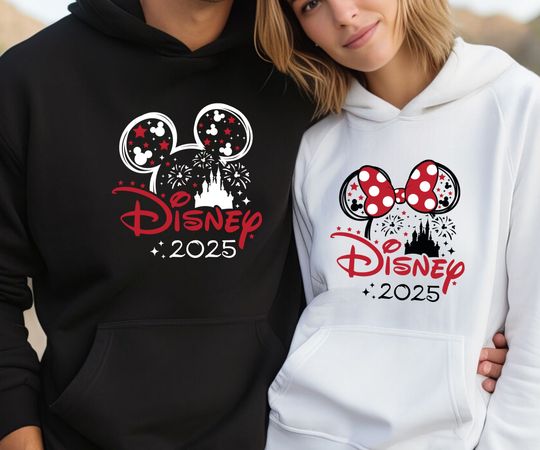 2025 Disney Trip Hoodie, Matching Disney Trip Shirts, Family Disney Trip Hoodies