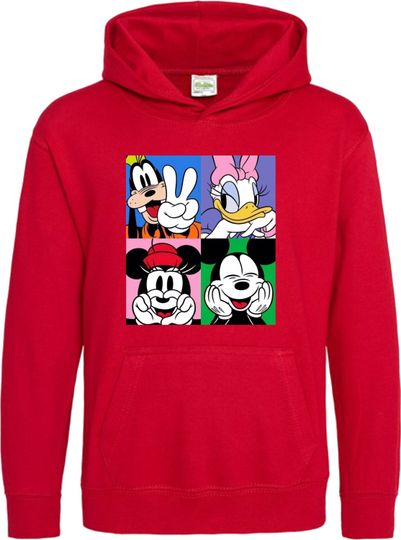 Disney Mickey and Friends Retro Hoodie, Magic Kingdom Holiday