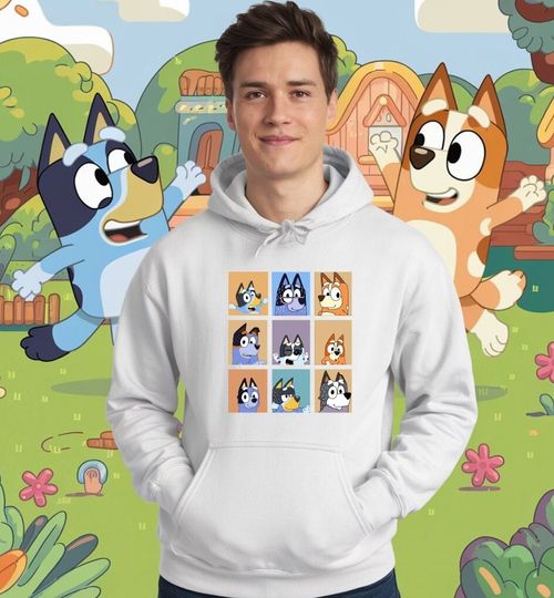 Discover BlueyDad Hoodie ,BlueyDad Friends Hoodie Friends Trip Hoodie Disney Trip Hoodie