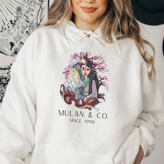 Mulan Unixex Hoodie, Disney World Hoodie, Disneyland Hoodie
