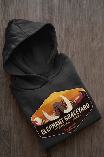 Lion King Disney Hoodie, Elephant Graveyard National Park Sweatshirt, Disney Hoodie