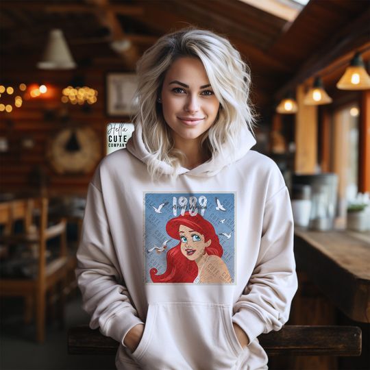 Discover Ariel Hoodie, Disney taylor version, Disney Hoodie, Disneyland Hoodie