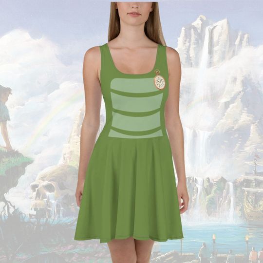 Discover Womens Disney Dress Tick Tock Crocodile Peter Pan Neverland running outfit Disney Bounding