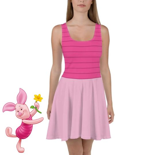 Piglet Dress Disney Winnie the Pooh costume womens adult dress run Disney