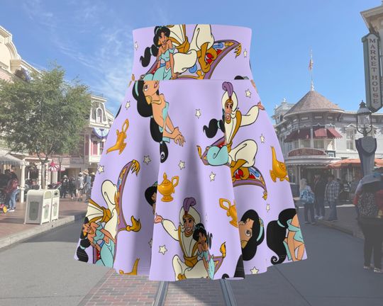 Discover Princess Jasmine & Aladdin Running Skirt