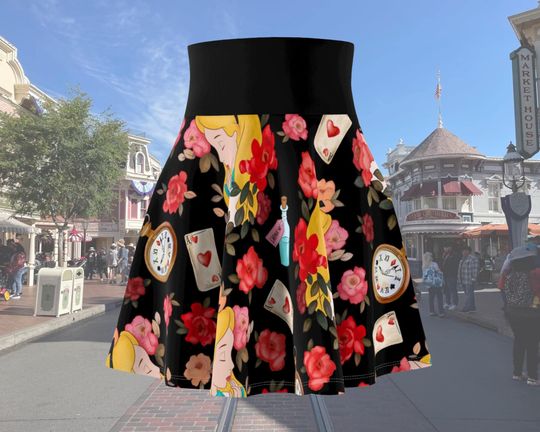 Alice In Wonderland Running Skirt - Disney Bounding