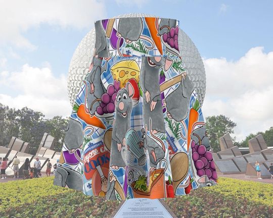 Chef Remy Running Skirt - Wine And Dine 2024