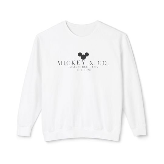 Discover Disney and Co, Women's Cropped Mickey Fleece Pullover, Mickey , Disneyland Sweatshirt