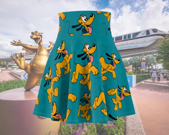 Discover Pluto Running Skirt - 5K Marathon Weekend Disneyworld