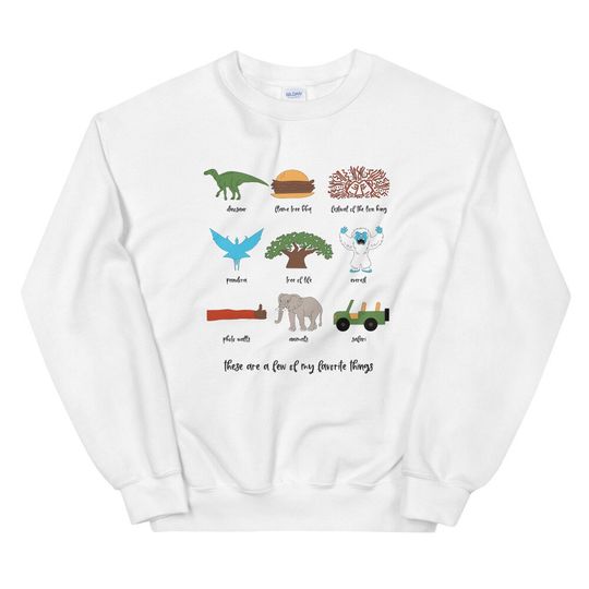 Discover Animal Kingdom Favorites Unisex Sweatshirt | Disney World Sweatshirt