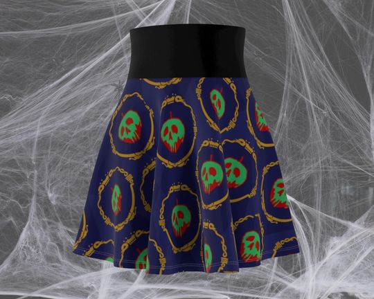 Poison Apple V2 Running Skirt - Oogie Boogie Bash