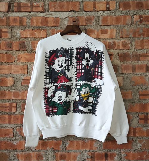 Discover Vintage 90s Goofy  Family Disney Sweatshirt Goofy  Goofy Crewneck Goofy Sweater