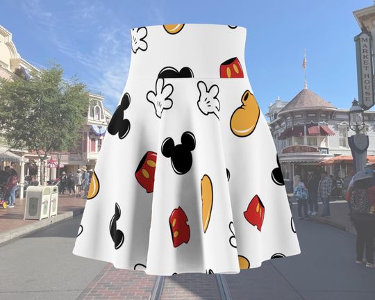 Discover Mouse Parts Running Skirt - Disney Bounding