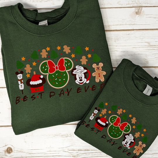 Discover Best Day Ever, Disney Sweatshirt,  Disney Trip, Disney Christmas, Disney World Sweatshirt