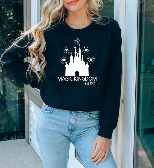 Discover Magic kingdom est 1971 unisex sweatshirt  Disney sweatshirt