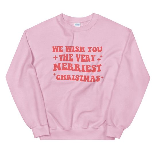 Discover Very Merriest Christmas Unisex Sweatshirt | Very Merry Christmas Party | Disney Sweatshirt