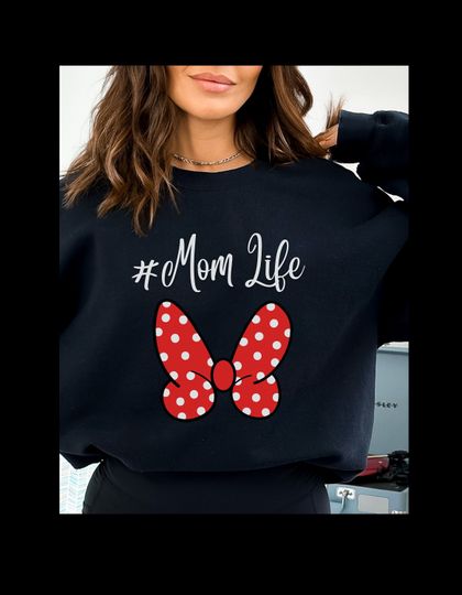 Discover Minnie Mouse Mom Disney sweatshirt , Minnie Mouse  Sweatshirt