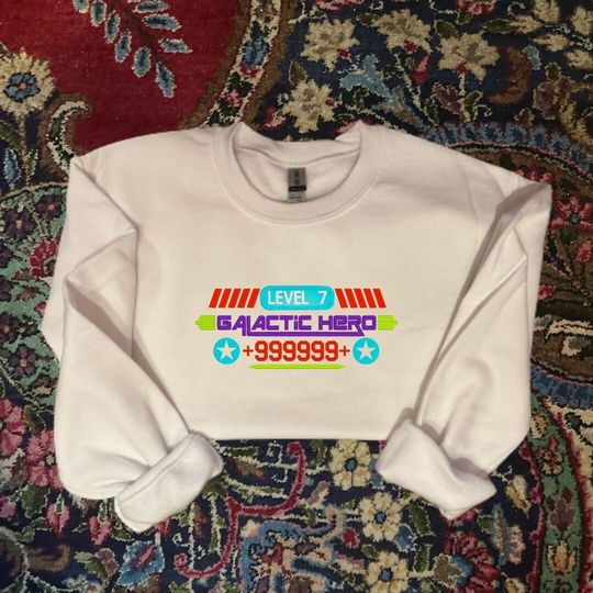 Galactic Hero Sweatshirt -  Toy Story Sweatshirt - Disney Sweatshirt