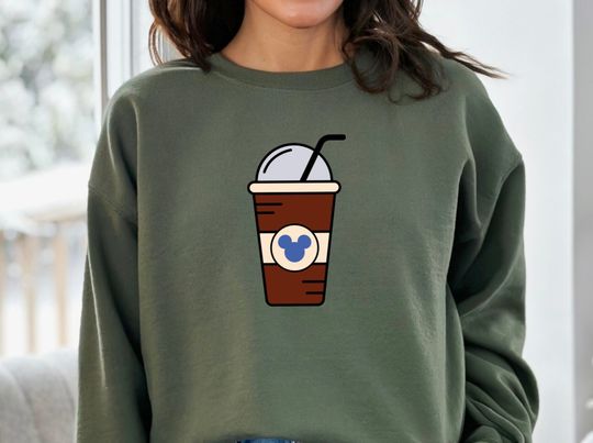 Discover Disney Sweatshirt, Disney Coffee Shirt, Disney Christmas, Mickey Mouse