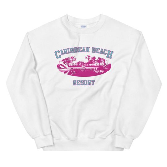 Discover Caribbean Beach Unisex Sweatshirt | Disney Resort Sweatshirt | Disney Sweatshirt
