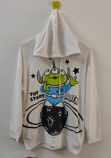 Discover Disney Pixar Toy Story Alien hoodie size Medium