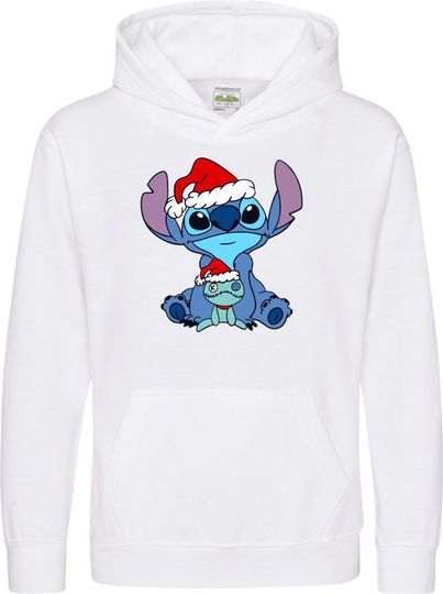 Discover Stitch Christmas Hoodie, Cute Lilo & Stitch Christmas
