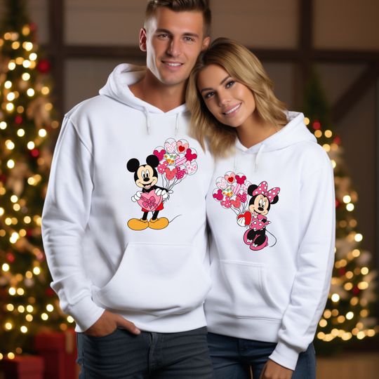 Discover Mickey and Minnie Matching Hoodie, Minnie Mickey Matching Hoodie
