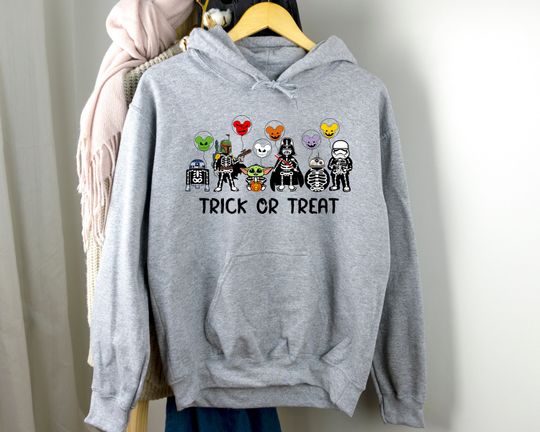 Discover Trick Or Treat Hoodie, Disney Halloween  , Cute Halloween Hoodie
