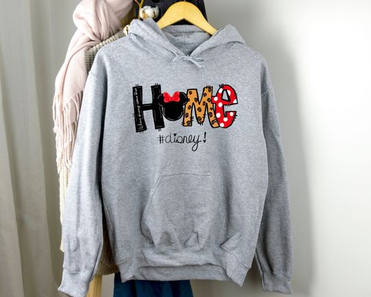 Discover Home Disney Hoodie, Minnie Cute Hoodie, Girls Disney Hoodie, Cute Disney Hoodie