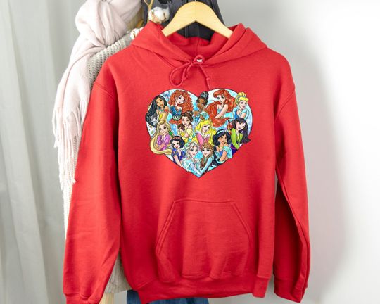 Discover Disney Princess Hoodie, Disney Family and couple hoodie, Disney youth and toddler hoodie