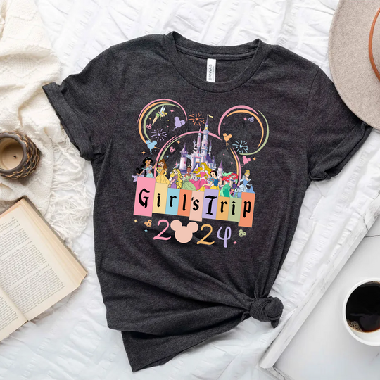 Discover Disney Girls Trip 2024 Shirt, Disney Girls Vacation Shirt