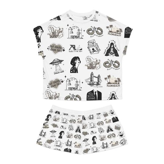 Discover Tortured Poets Department Taylor Women's Short Pajama Set