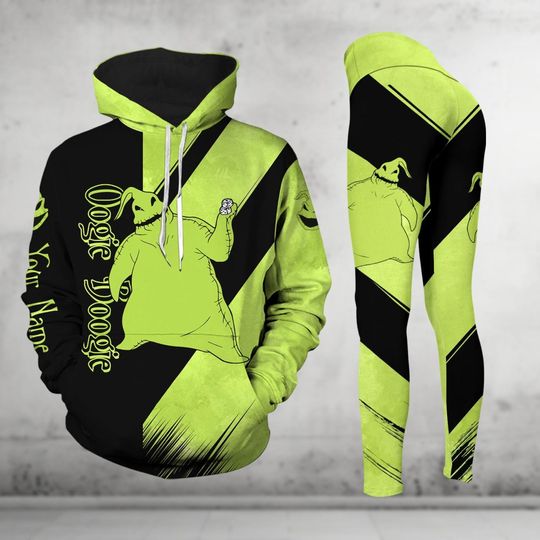 Personalized Oogie Boogie Hoodie And Leggings, Disney Movie Shirt, Nightmare Before Christmas Hoodie, Disneyland Shirt, Disneyworld