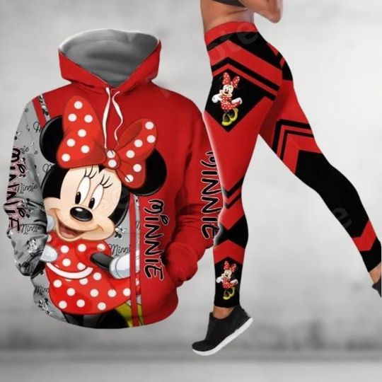 Discover Minnie Mouse Hoodie And Leggings, Disney Minnie Hoodie, Movie Cartoon Shirt, Disneyworld Shirt, Disneyland Shirt, Birthday Gift For Her