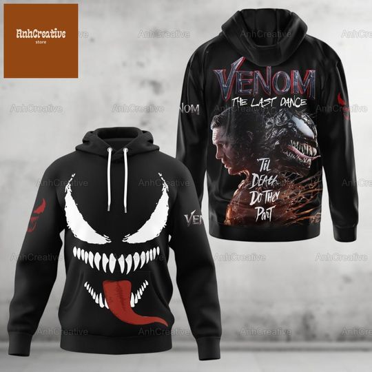 Venom T-Shirt, Venom Hoodie, Venom Hoodie, Venom 3 Shirt, Venom The Last Dance Shirt, Venom Movie Tee, Venom Gift
