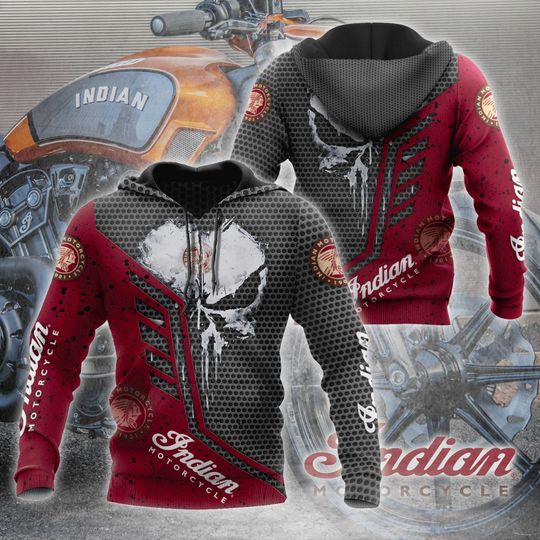 Discover Skull Shirt, Motorcycle Hoodie Men, Gift For Him, Indian Clothing, 3D Hoodie, Motorcycle Lovers