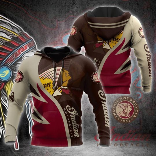 Motorcycle Hoodie, Motorcycle Hoodie, Indian Motocross Shirt For Men, Gift For Husband, Gift For Boyfriends