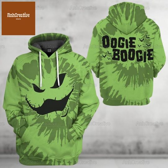 Halloween Oogie Boogie Hoodie, The Nightmare Before Christmas Hoodie, Disney Movie Hoodie, Boogieman Shirt, Oogie Boogie Lovers Gifts