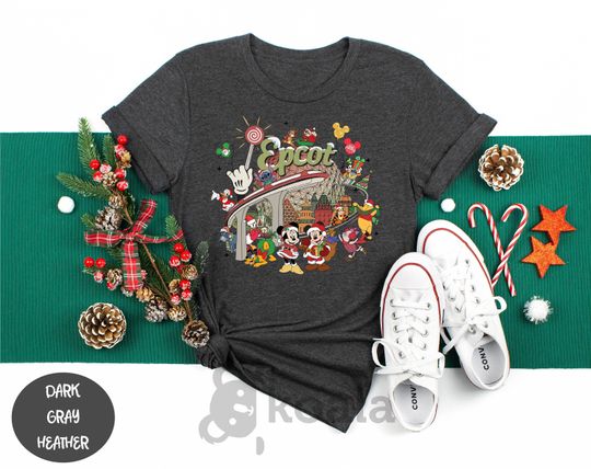 Discover Epcot Christmas Shirt, Disney Epcot Christmas Shirt, Disney Epcot Shirt, Disney Epcot 2022, Disney Christmas 2022, Disney Family Shirt