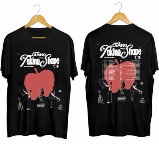 Discover The Band CAMINO - The Taking Shape Tour 2024 TShirt, The Band CAMINO Fan Shirt