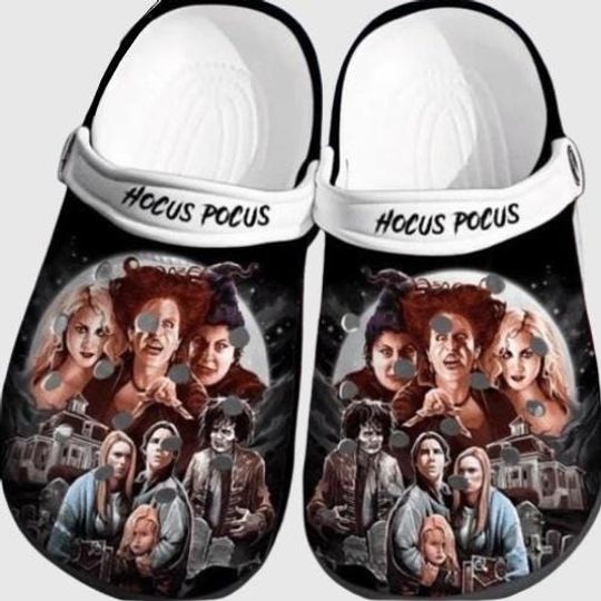 Horror Hocus Pocus Shoes, Halloween Sanderson Sisters Shoes, Disney Witches Sandals, Hocus Pocus Merch, Spooky Season Gift