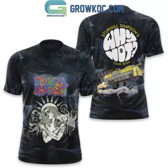 Discover Sturgill Simpsons Why Not Tour 2024 T Shirt