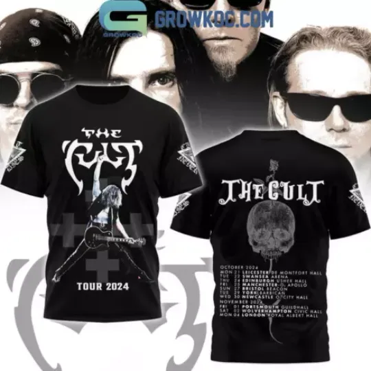 Discover The Cult Tour 2024 For 40th Anniversary T-Shirt