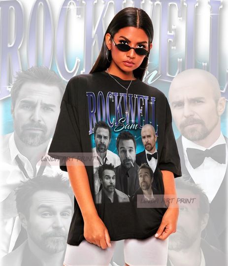 Discover Retro Sam Rockwell Shirt - Sam Rockwell Tshirt,Sam Rockwell T shirt,Sam Rockwell T-shirt