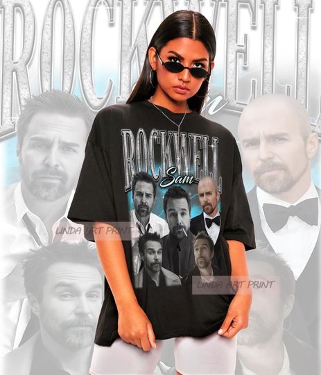Discover Retro Sam Rockwell Shirt - Sam Rockwell Tshirt,Sam Rockwell T shirt,Sam Rockwell T-shirt,