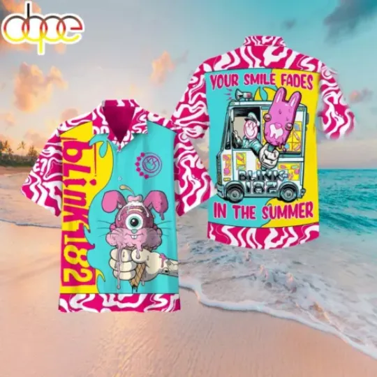 B182 Band Music Hawaiian Shirt